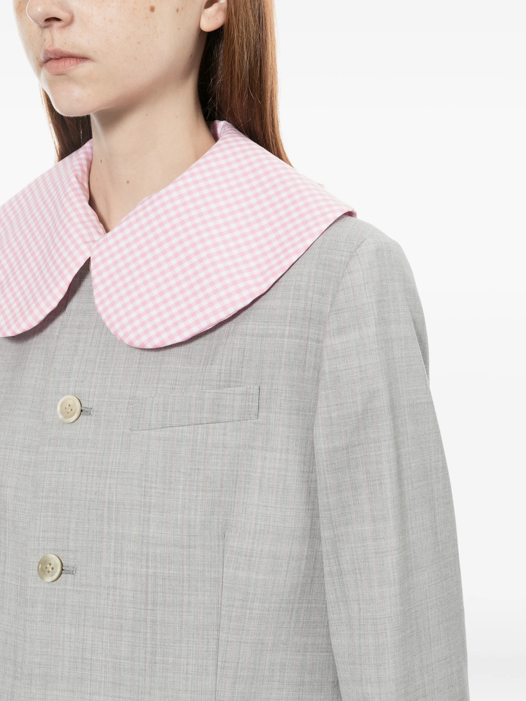 Wool Tropical Colour Stripe Jacket