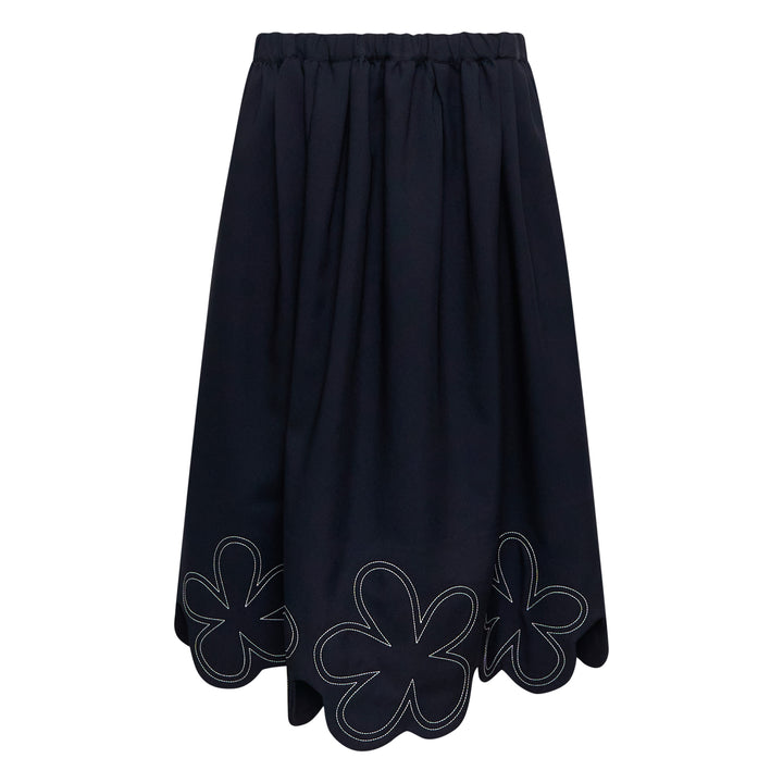 COMME des GARCONS GIRL Polyester Gabardine Stitch Work Skirt – Available at Club 21, Official Retailer in Singapore, Malaysia & Thailand with Global Shipping Online