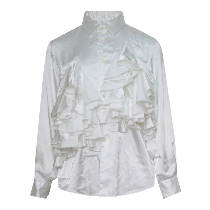 COMME des GARCONS Polyester Satin Garment Shirt – Available at Club 21, Official Retailer in Singapore, Malaysia & Thailand with Global Shipping Online