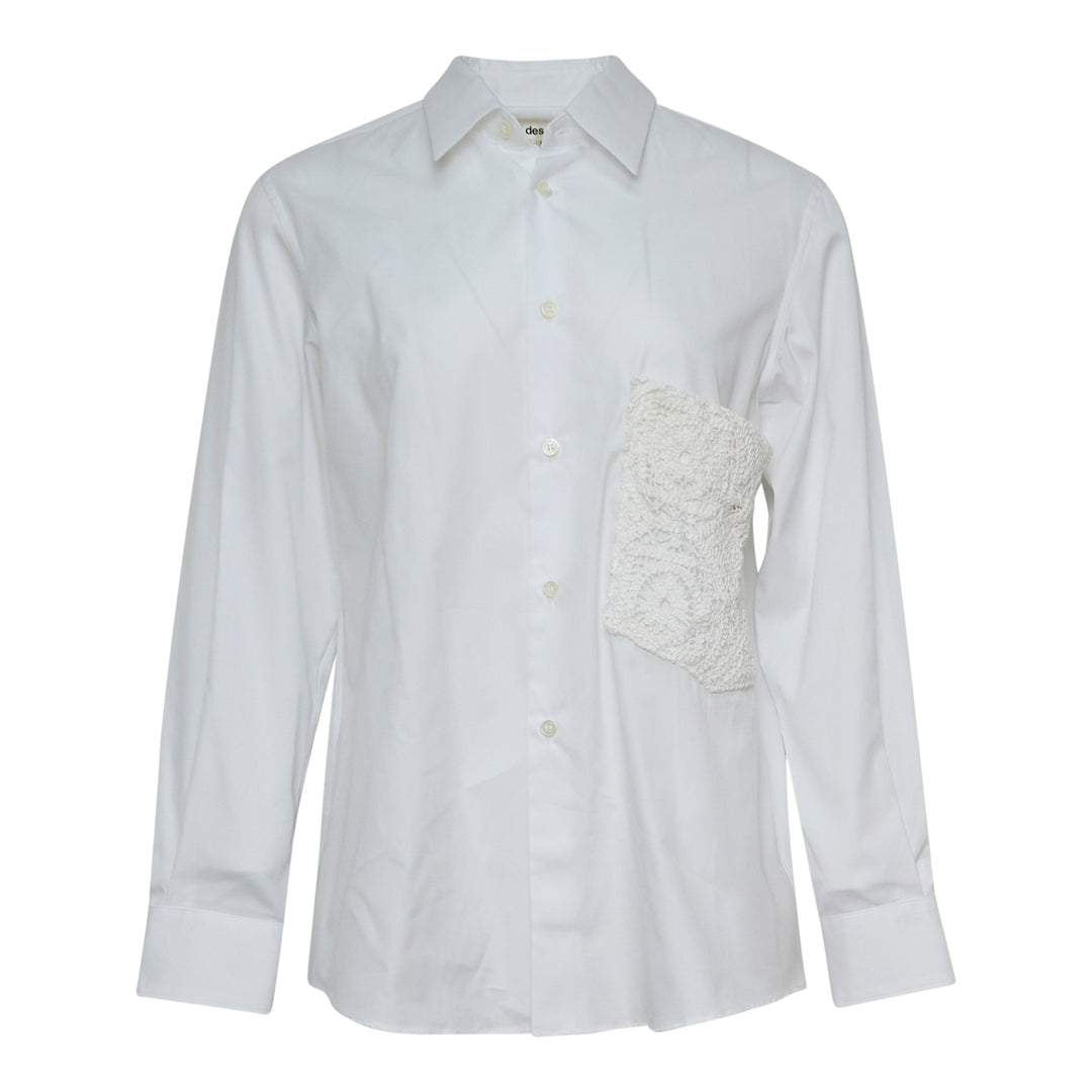 COMME des GARCONS Cotton Broad x Cotton Chemical Blouse – Available at Club 21, Official Retailer in Singapore, Malaysia & Thailand with Global Shipping Online