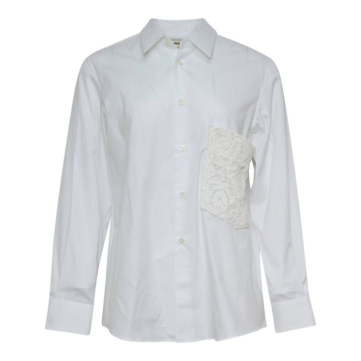 COMME des GARCONS Cotton Broad x Cotton Chemical Blouse – Available at Club 21, Official Retailer in Singapore, Malaysia & Thailand with Global Shipping Online