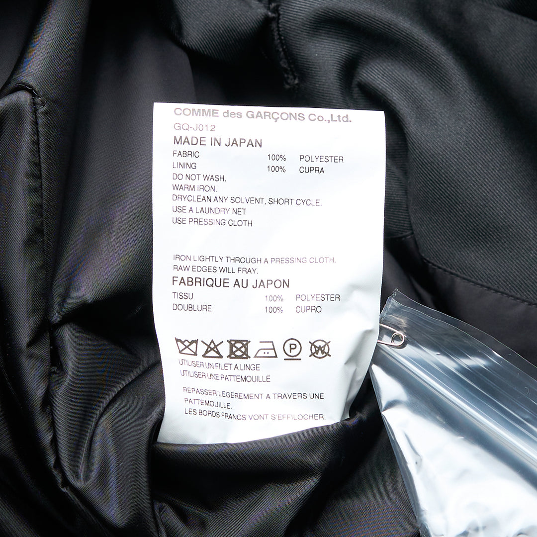 COMME des GARCONS Polyester Twill Jacket – Available at Club 21, Official Retailer in Singapore, Malaysia & Thailand with Global Shipping Online