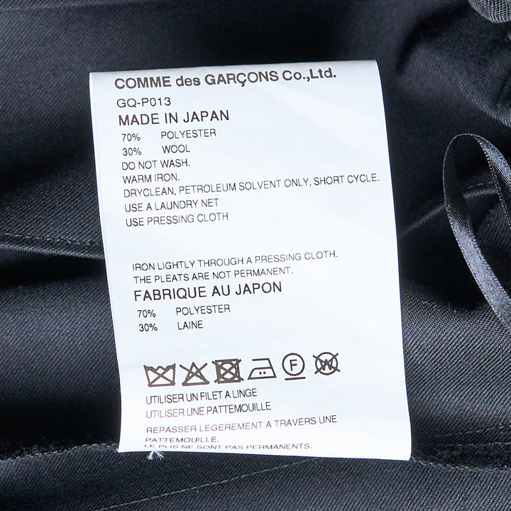 COMME des GARCONS Polyester Wool Gabardine Pants – Available at Club 21, Official Retailer in Singapore, Malaysia & Thailand with Global Shipping Online