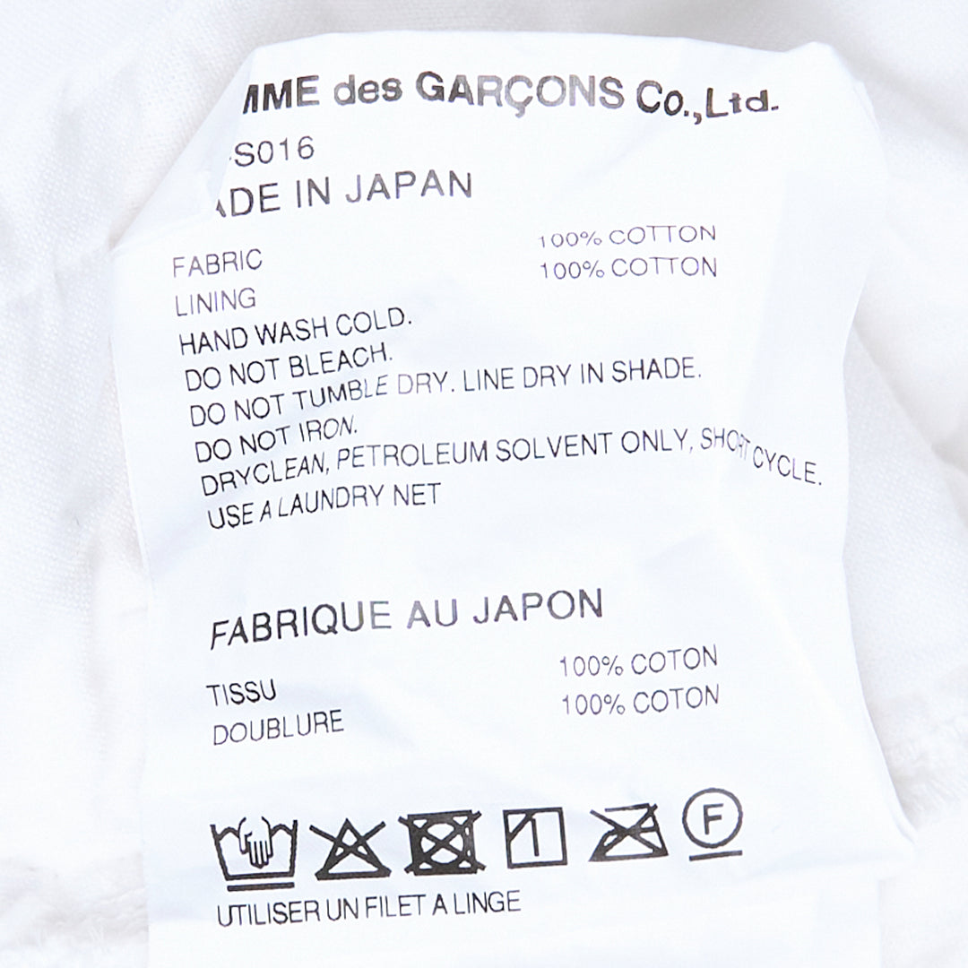 COMME des GARCONS Cotton Chemical Lace Skirt – Available at Club 21, Official Retailer in Singapore, Malaysia & Thailand with Global Shipping Online
