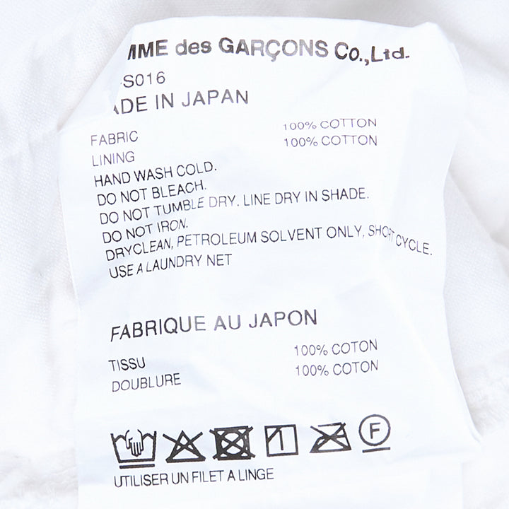 COMME des GARCONS Cotton Chemical Lace Skirt – Available at Club 21, Official Retailer in Singapore, Malaysia & Thailand with Global Shipping Online