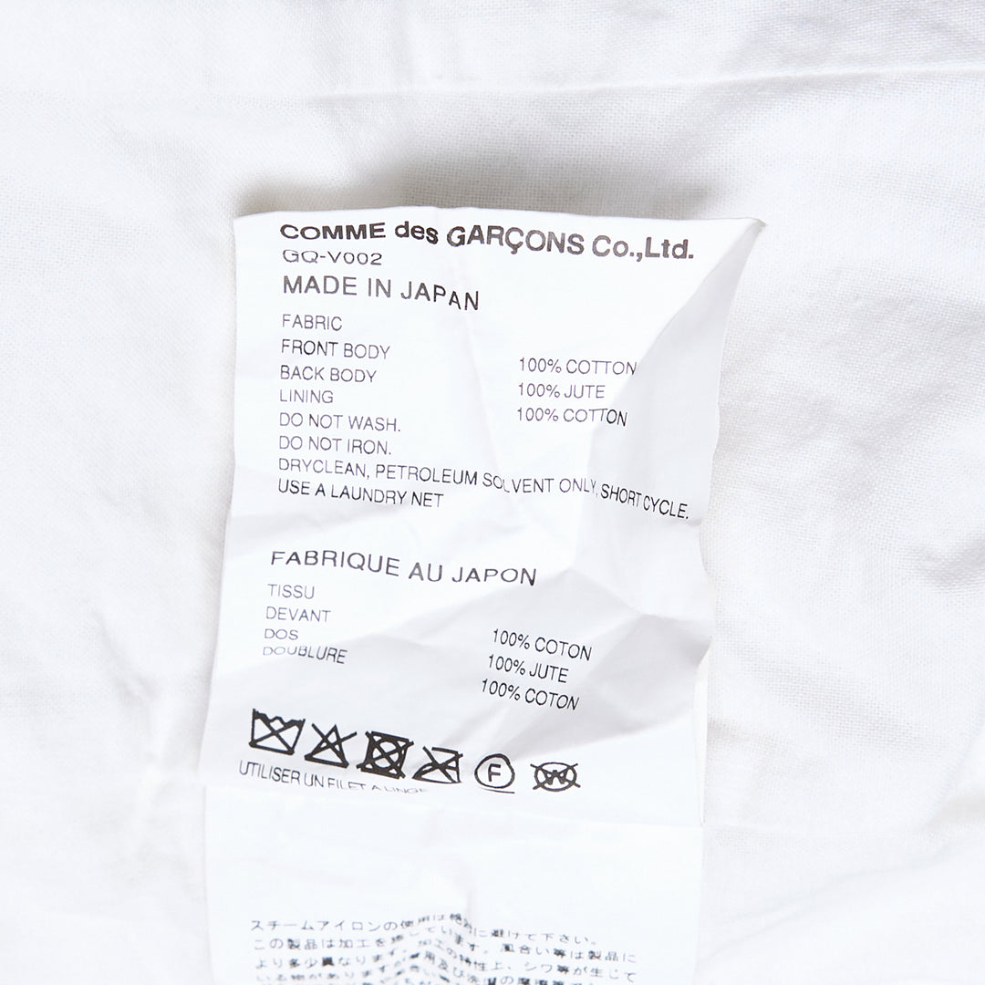COMME des GARCONS Polyester Chemical Lace Vest – Available at Club 21, Official Retailer in Singapore, Malaysia & Thailand with Global Shipping Online