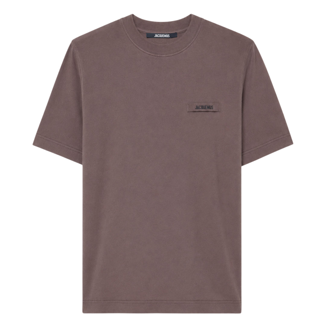 JACQUEMUS Gros Grain Logo Tee