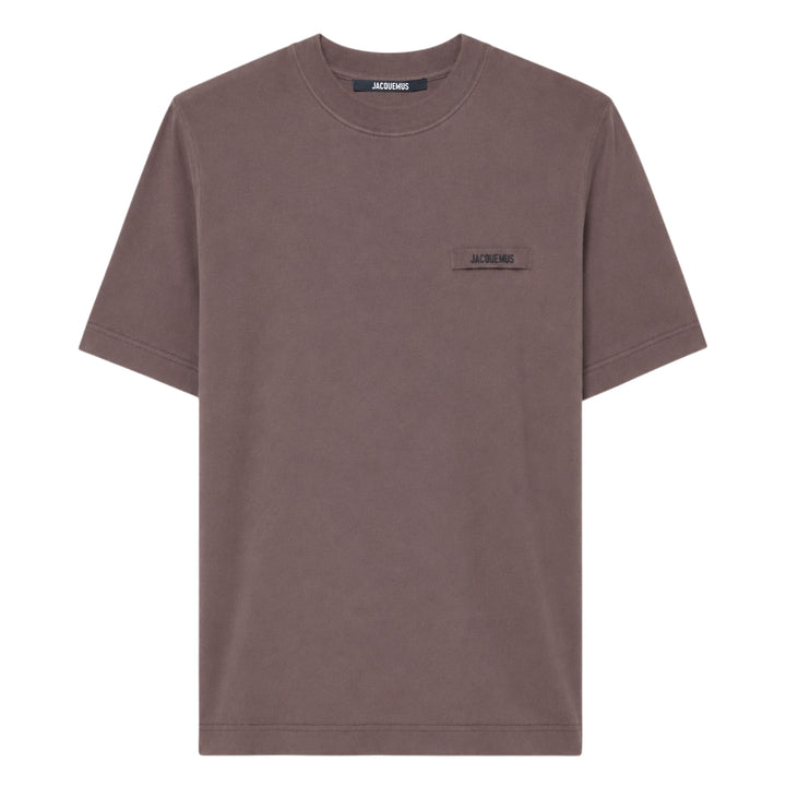 JACQUEMUS Gros Grain Logo Tee
