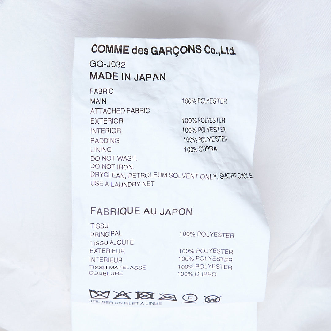 COMME des GARCONS Polyester Jersey Jacket – Available at Club 21, Official Retailer in Singapore, Malaysia & Thailand with Global Shipping Online