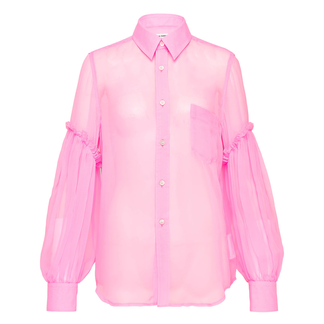 COMME des GARCONS Polyester Georgette Blouse – Available at Club 21, Official Retailer in Singapore, Malaysia & Thailand with Global Shipping Online