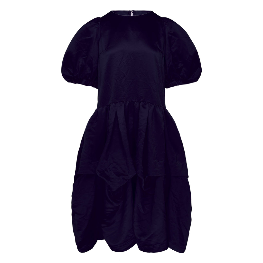 Polyester Satin Garment Dyed Dress