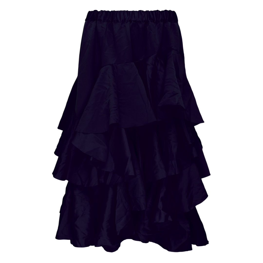 Polyester Satin Garment Dyed Skirt
