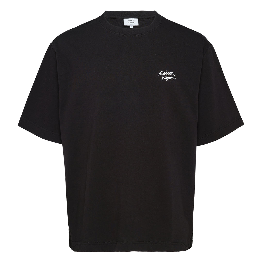 Maison Kitsune Handwriting Oversized Tee – Available at Club 21, Official Retailer in Singapore, Malaysia & Thailand with Global Shipping Online