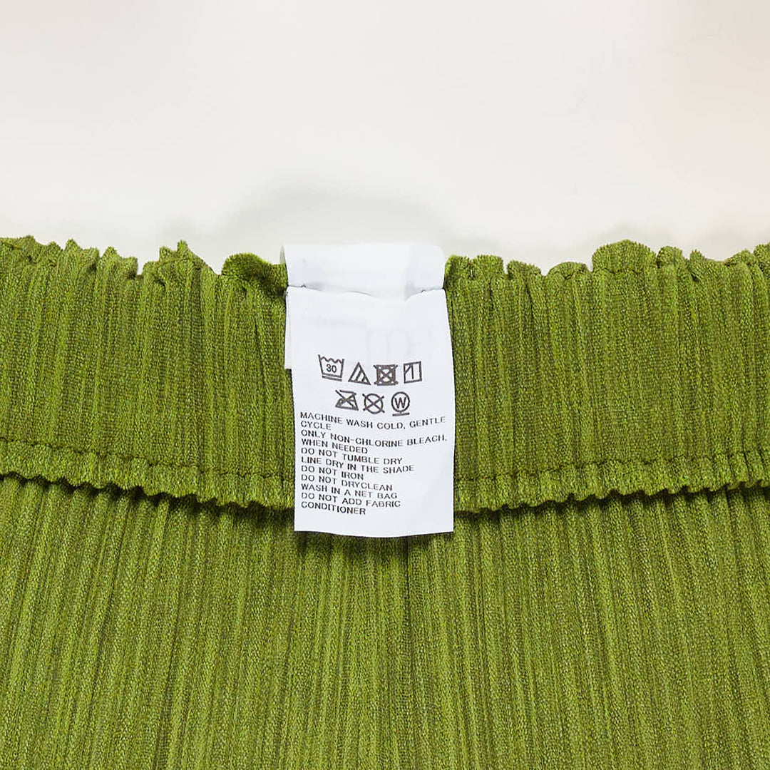 Mix Fine Knit Pleats Bottom