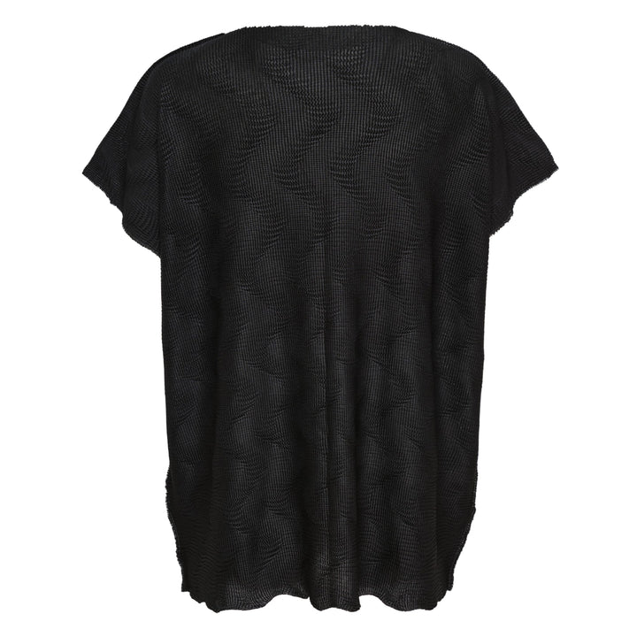 Wave Knit Stretch Pleats