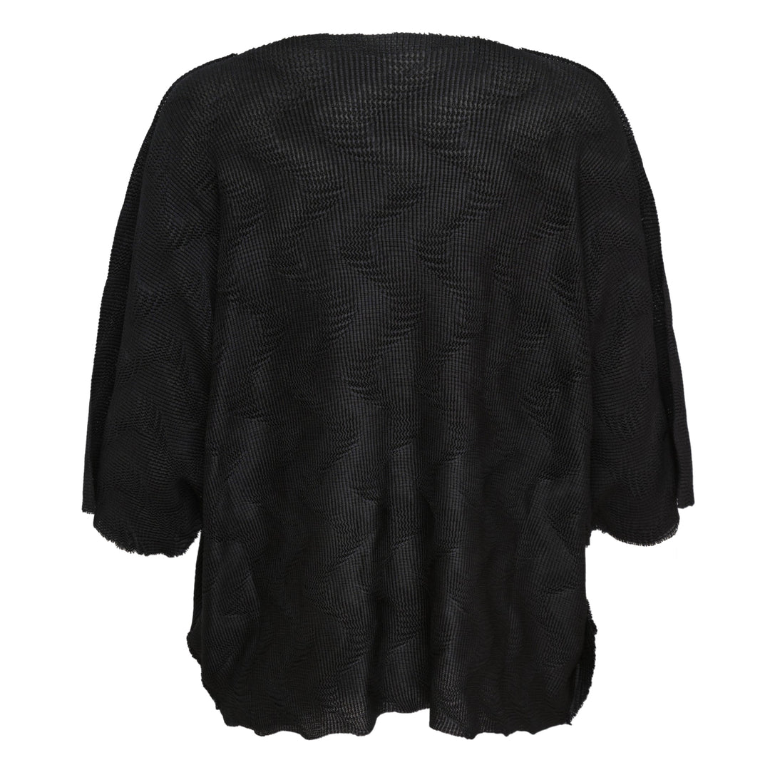 Wave Knit Stretch Pleats