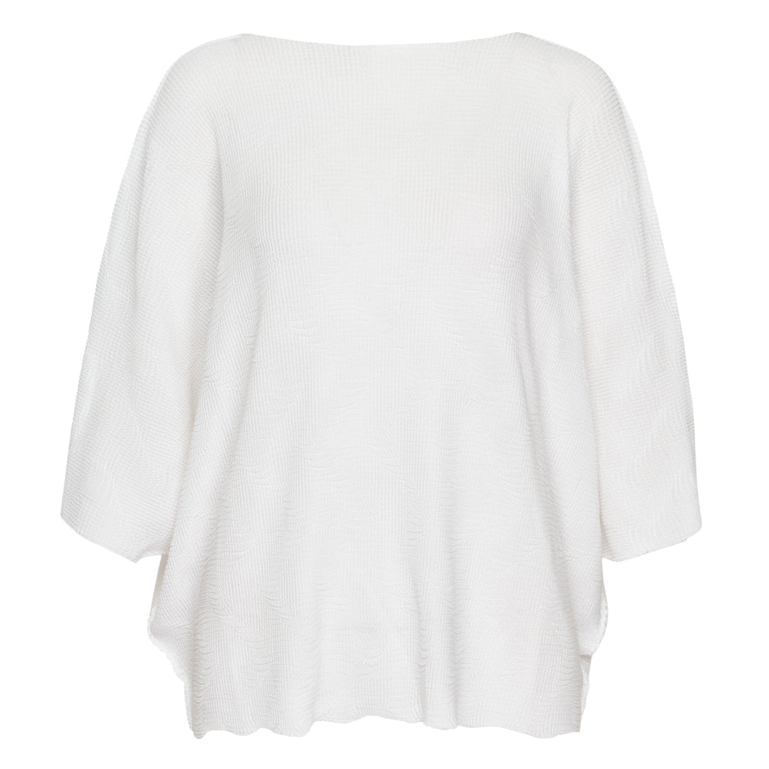Wave Knit Stretch Pleats