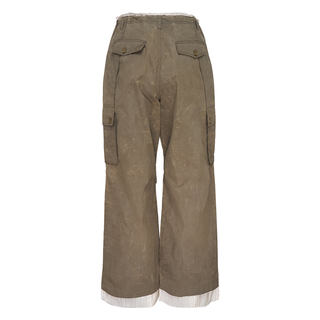 Carpenter Cargo Wide-Leg Trousers