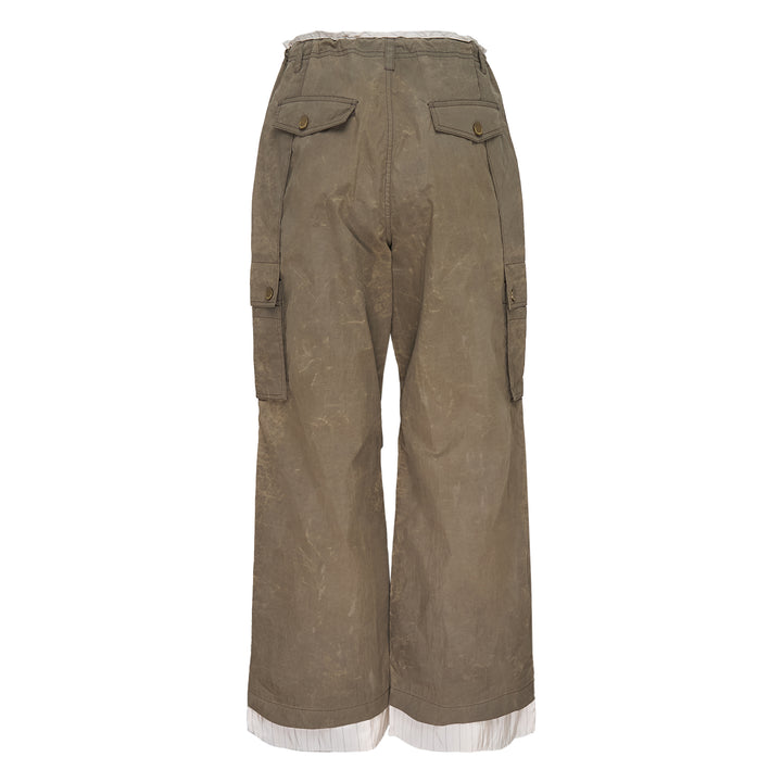Carpenter Cargo Wide-Leg Trousers