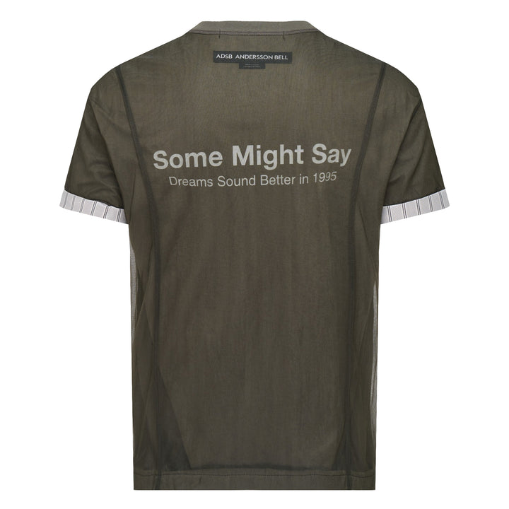 Overlay Roll-Up Cuffs T-Shirt