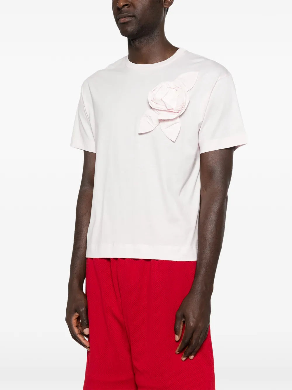 Fitted Pressed Rosette T-Shirt