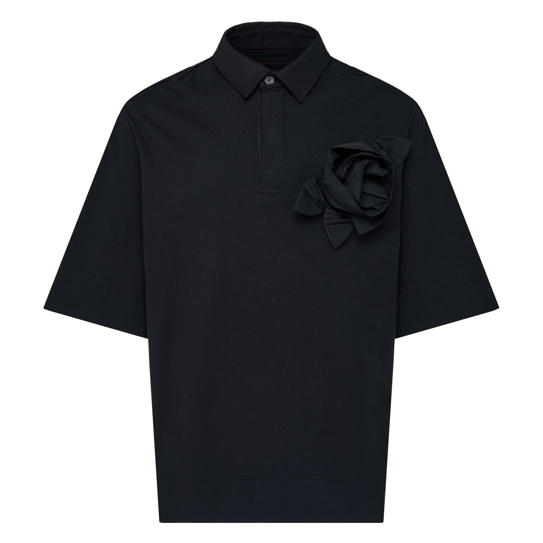 Simone Rocha Pressed Rosette Rugby Jersey – Available at Club 21, Official Retailer in Singapore, Malaysia & Thailand with Global Shipping Online
