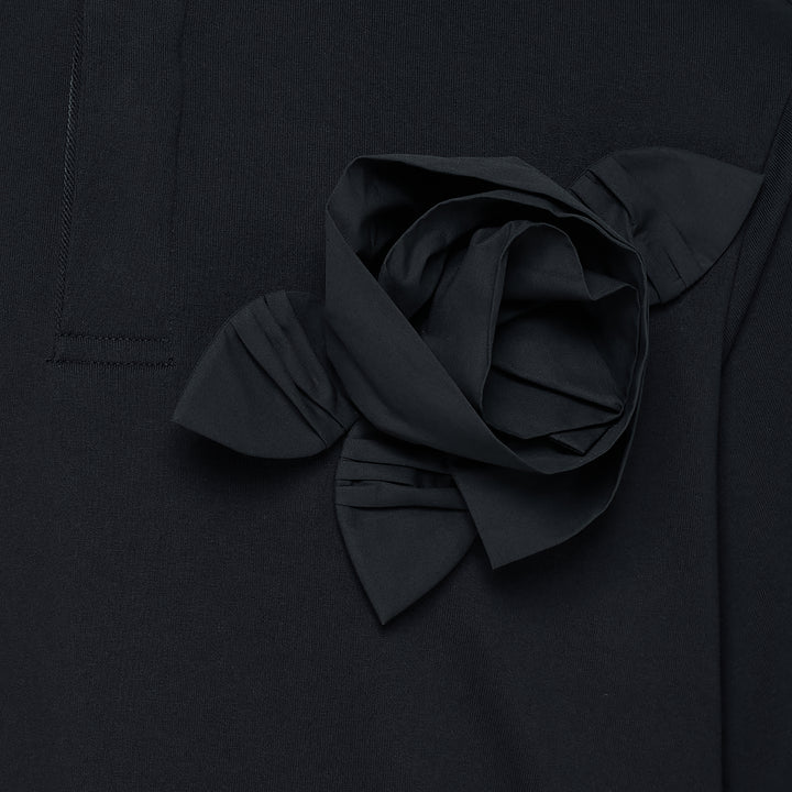 Simone Rocha Pressed Rosette Rugby Jersey – Available at Club 21, Official Retailer in Singapore, Malaysia & Thailand with Global Shipping Online