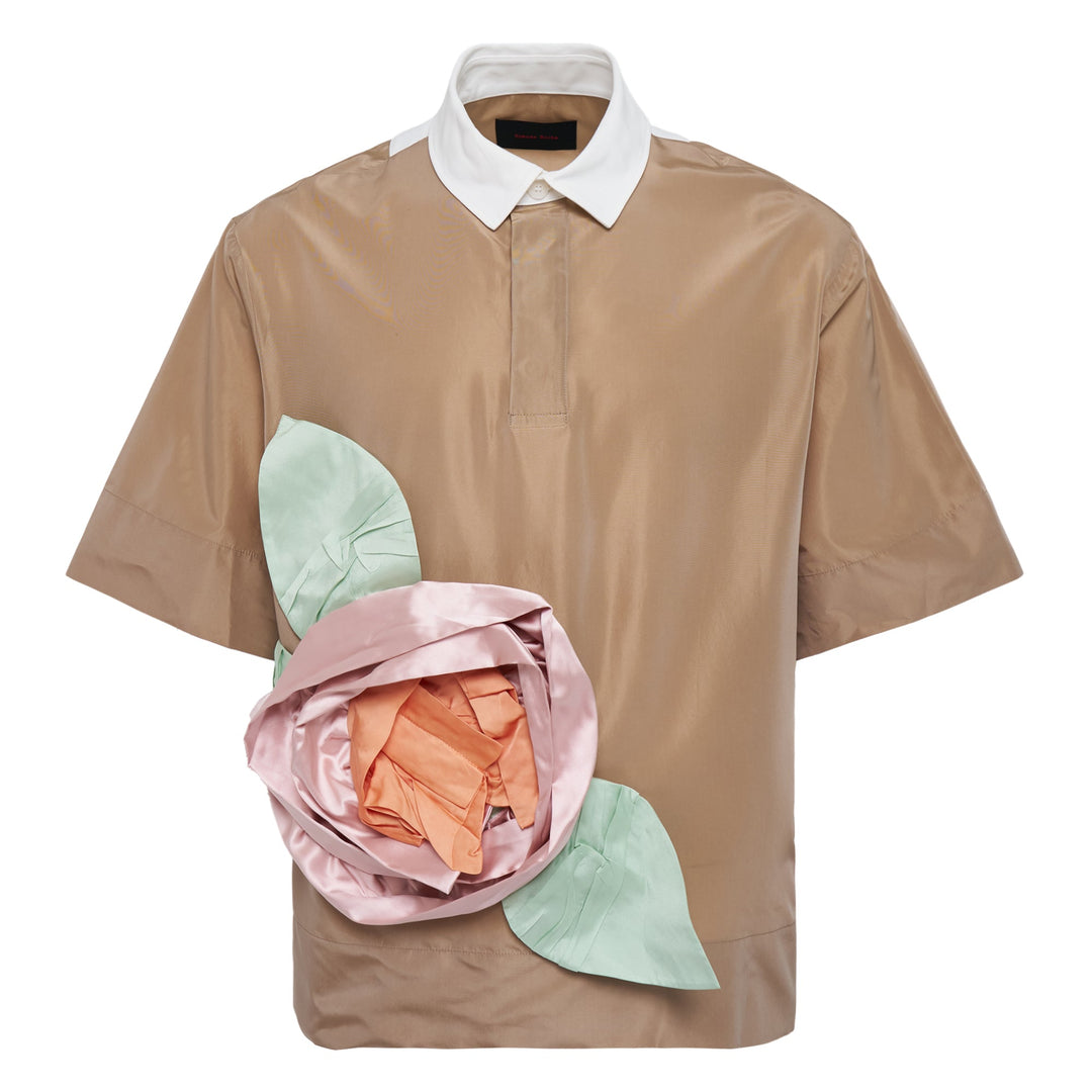 Turbo Pressed Rosette Rugby Top