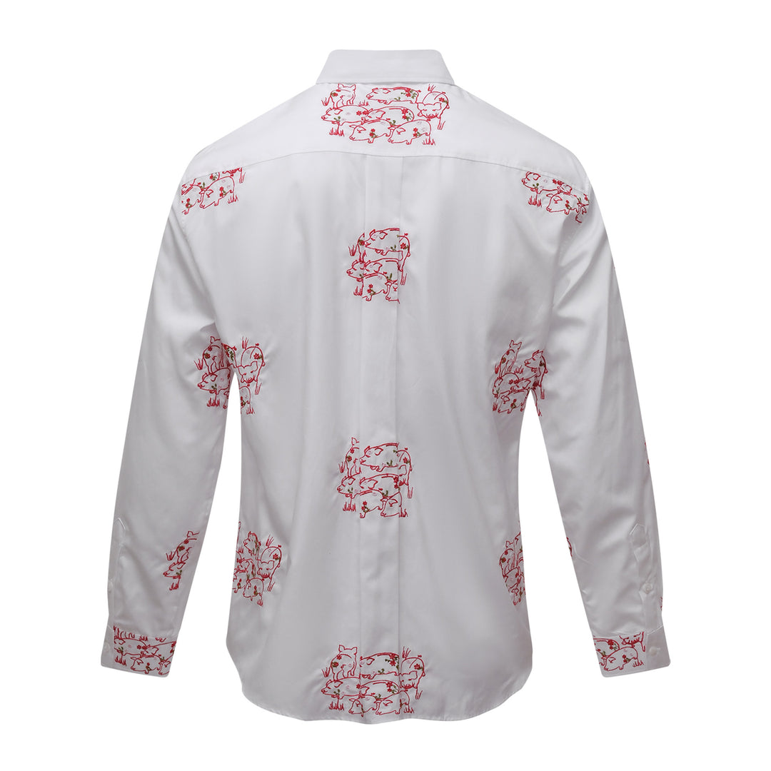 Simone Rocha Classic Concealed Button Shirt – Available at Club 21, Official Retailer in Singapore, Malaysia & Thailand with Global Shipping Online