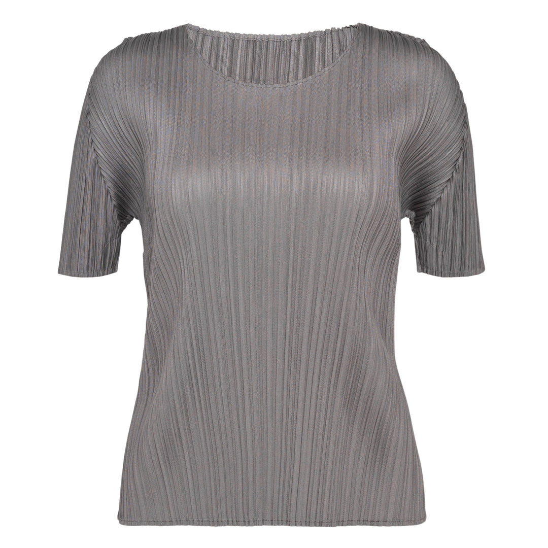 Short Sleeve Pleated Top