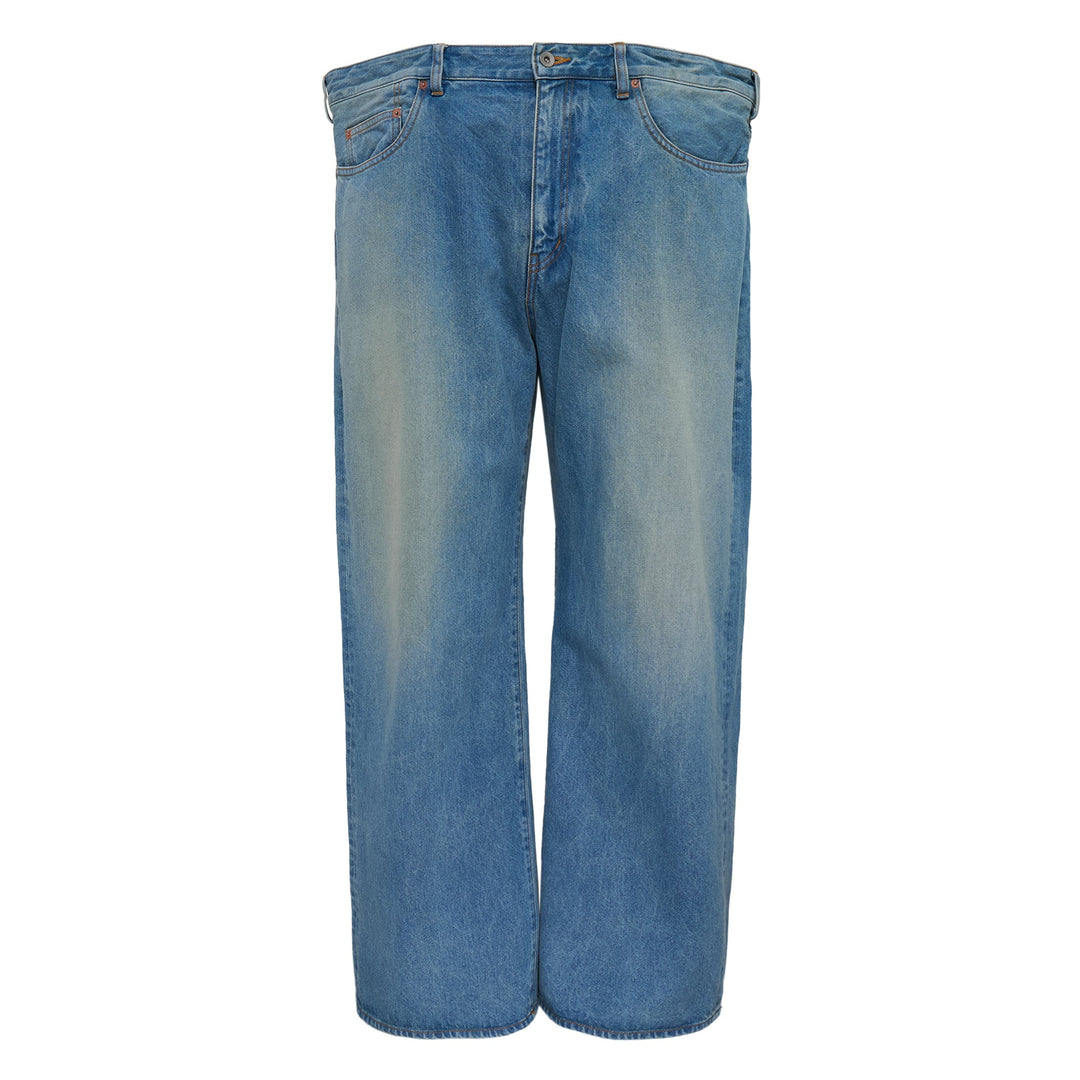 Floating Waist Denim Pants