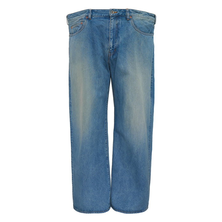 Floating Waist Denim Pants