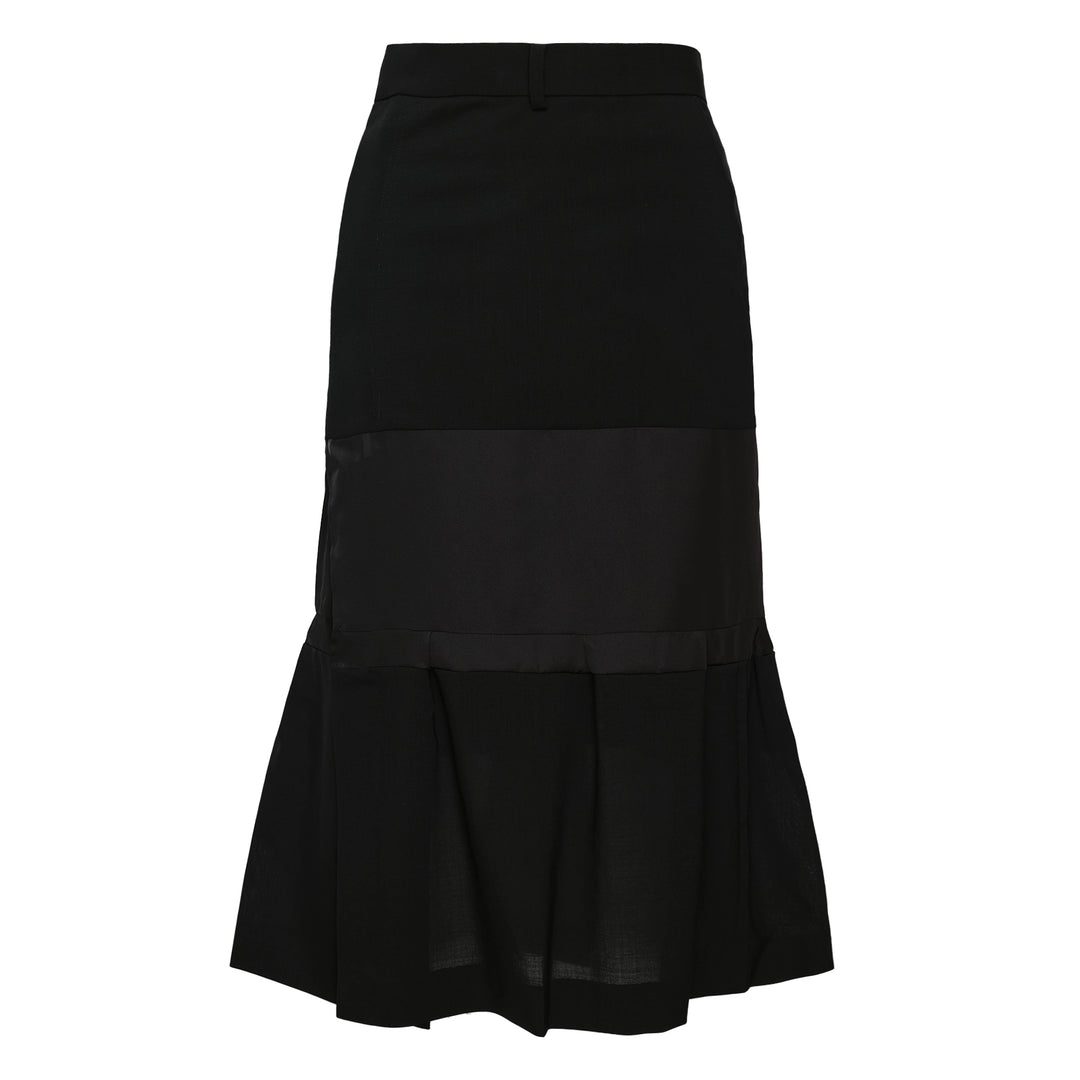 Wool Suiting Skirt