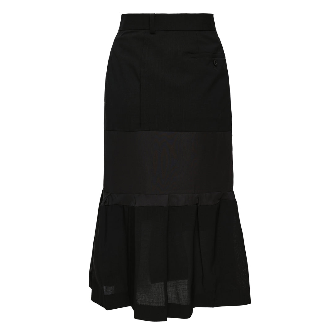 Wool Suiting Skirt