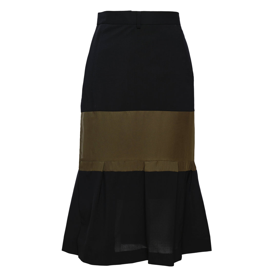 Wool Suiting Skirt