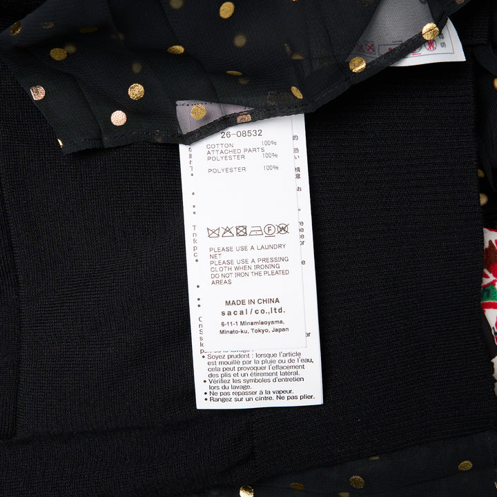 sacai Pattern Mix Cardigan – Available at Club 21, Official Retailer in Singapore, Malaysia & Thailand with Global Shipping Online