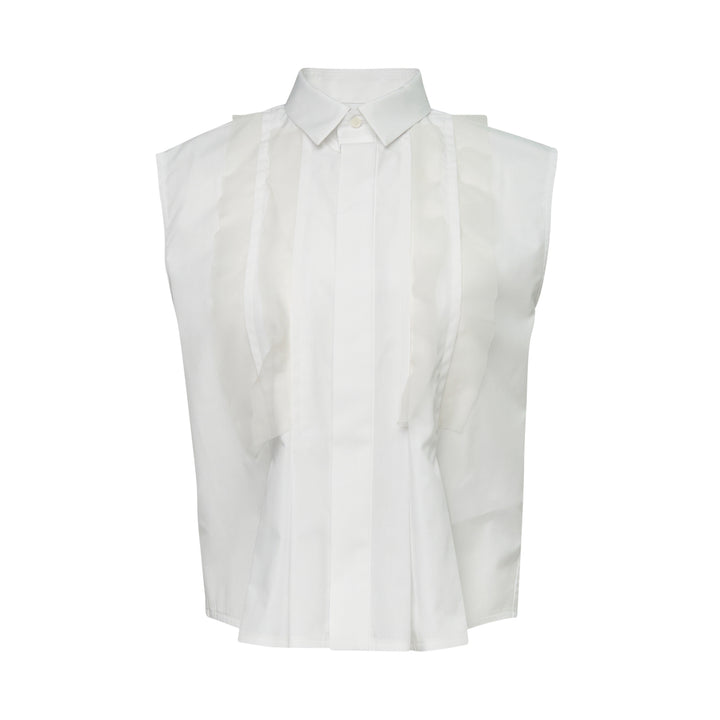 sacai Poplin Shirt – Available at Club 21, Official Retailer in Singapore, Malaysia & Thailand with Global Shipping Online