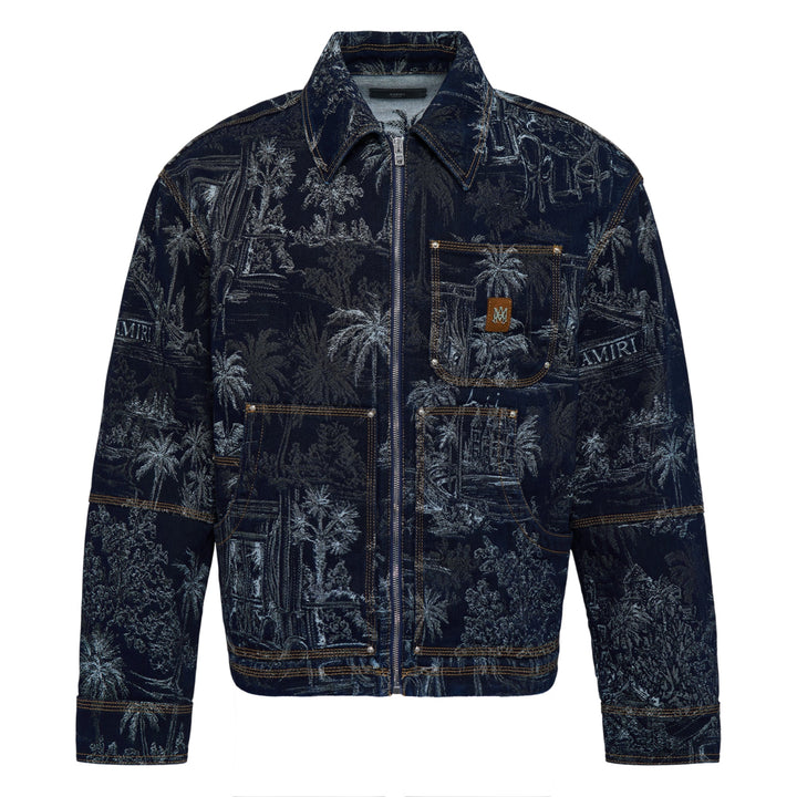 AMIRI Chateau Palms Jacquard Jacket
