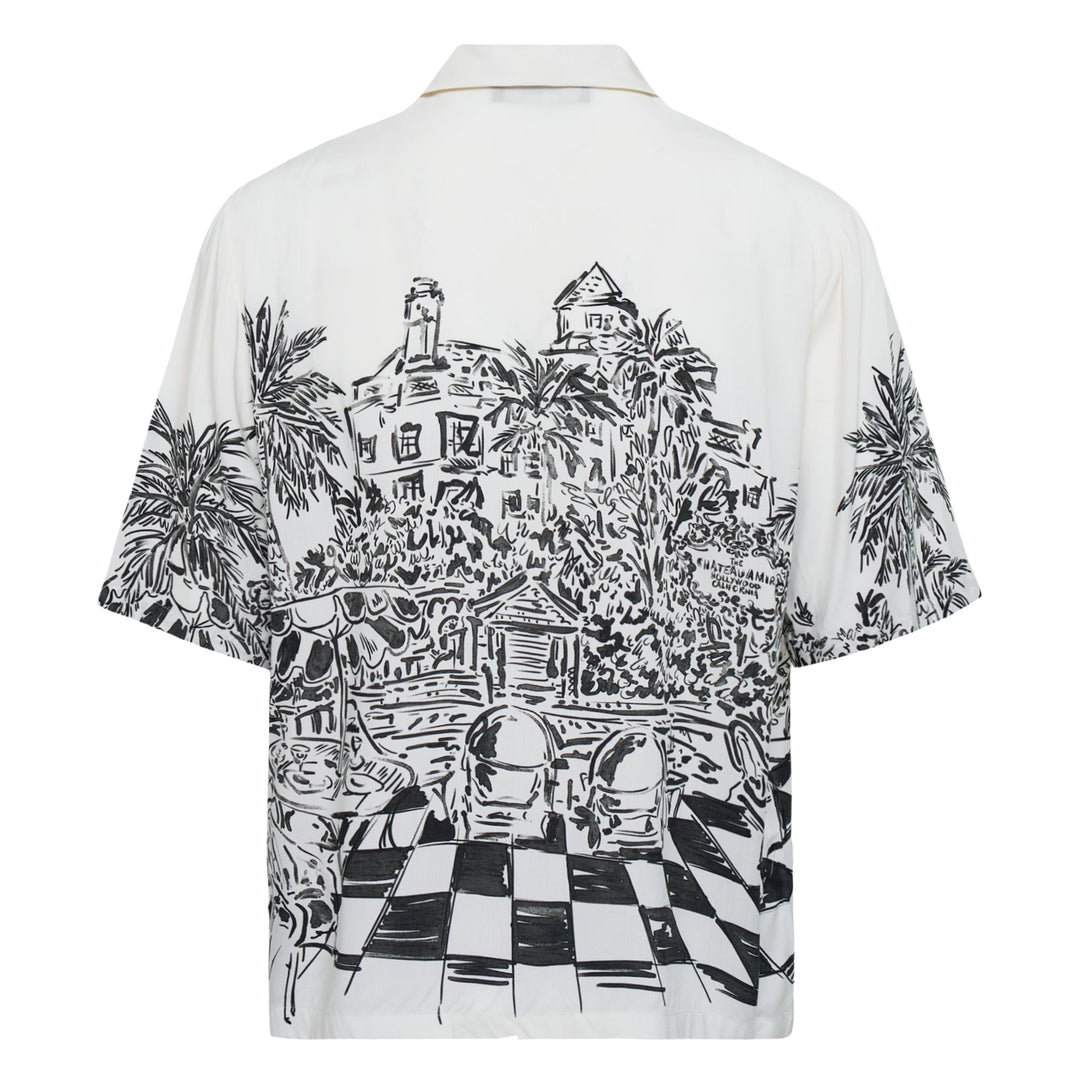 AMIRI Chateau Sketch Camp Shirt