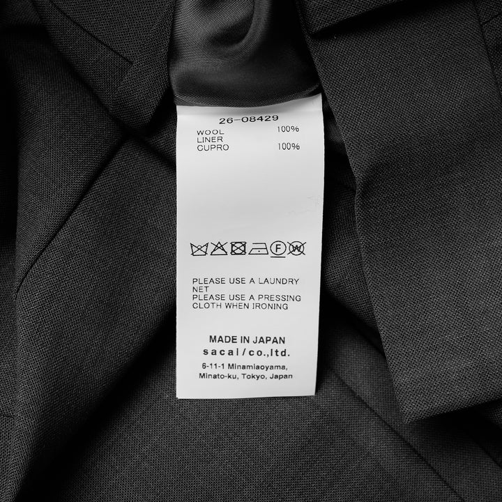 sacai Wool Suiting Pants – Available at Club 21, Official Retailer in Singapore, Malaysia & Thailand with Global Shipping Online