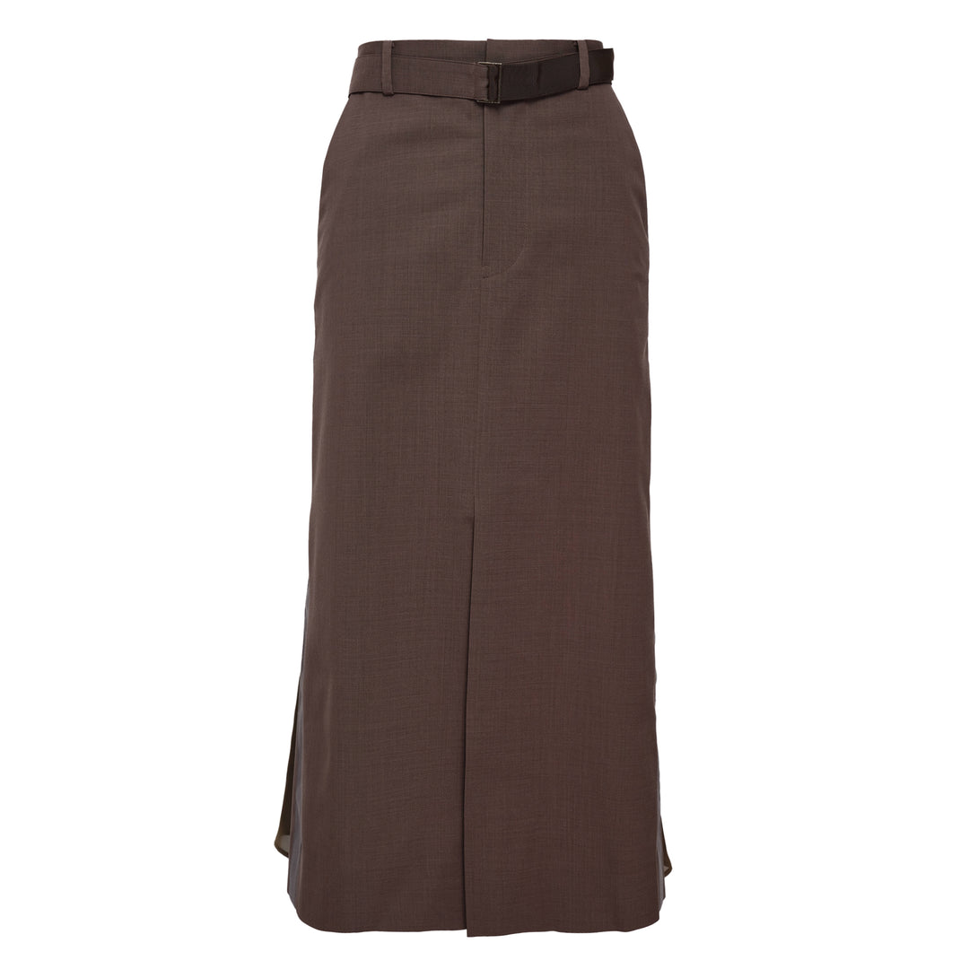 Wool Suiting Skirt
