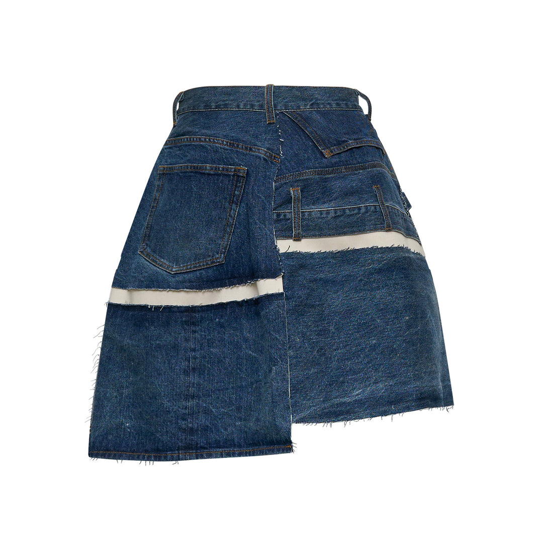 sacai Denim Skirt – Available at Club 21, Official Retailer in Singapore, Malaysia & Thailand with Global Shipping Online