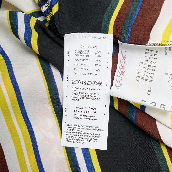 sacai Pattern Mix Blouse – Available at Club 21, Official Retailer in Singapore, Malaysia & Thailand with Global Shipping Online