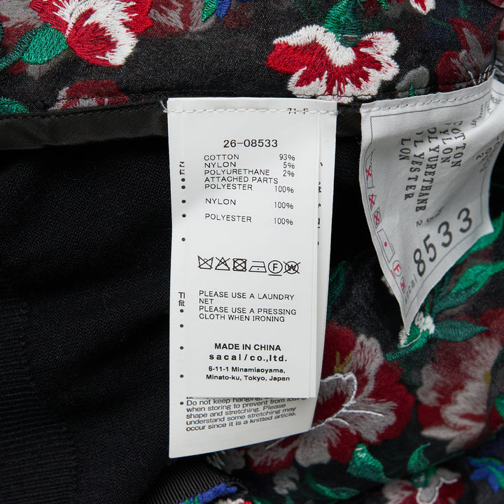 sacai Floral Embroidery Pullover – Available at Club 21, Official Retailer in Singapore, Malaysia & Thailand with Global Shipping Online