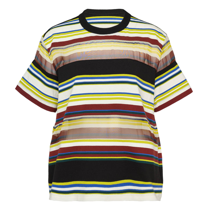Stripe Cotton Jersey T-Shirt