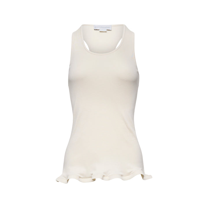 Stella McCartney Frilled Hem Rib Tank – Available at Club 21, Official Retailer in Singapore, Malaysia & Thailand with Global Shipping Online