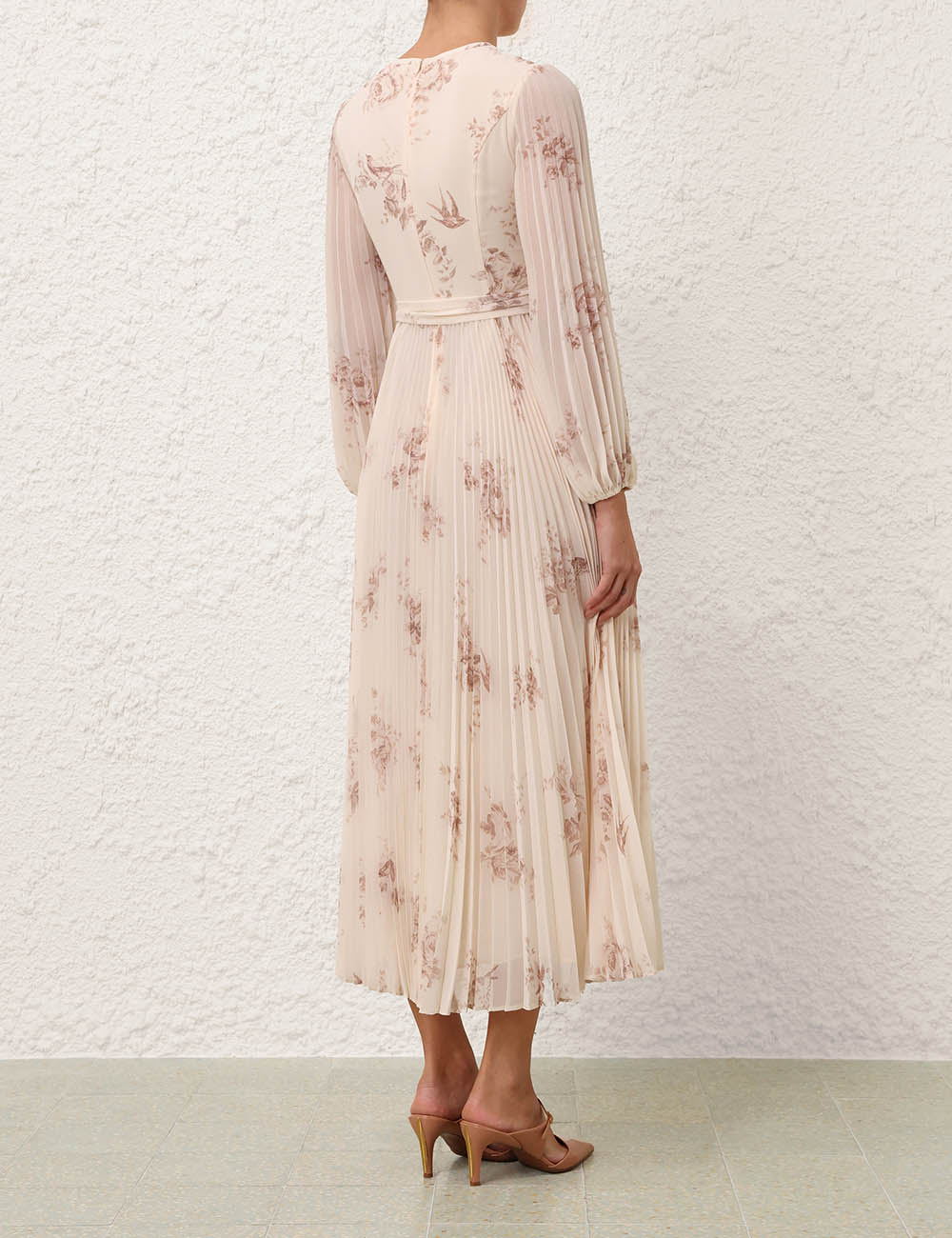 Sunray Long Sleeve Dress