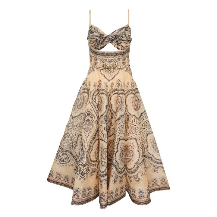 Luna Twist Midi Dress