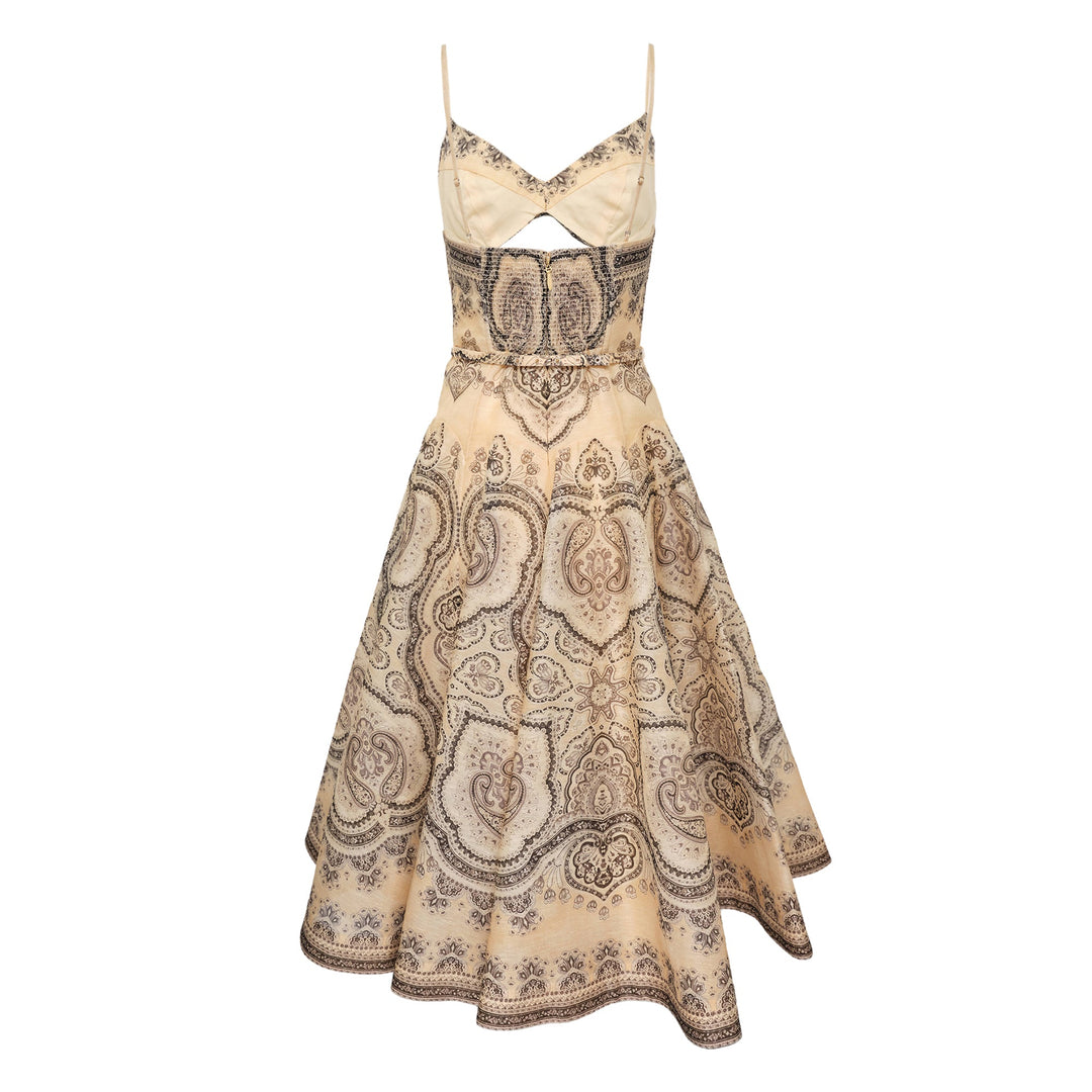 Luna Twist Midi Dress