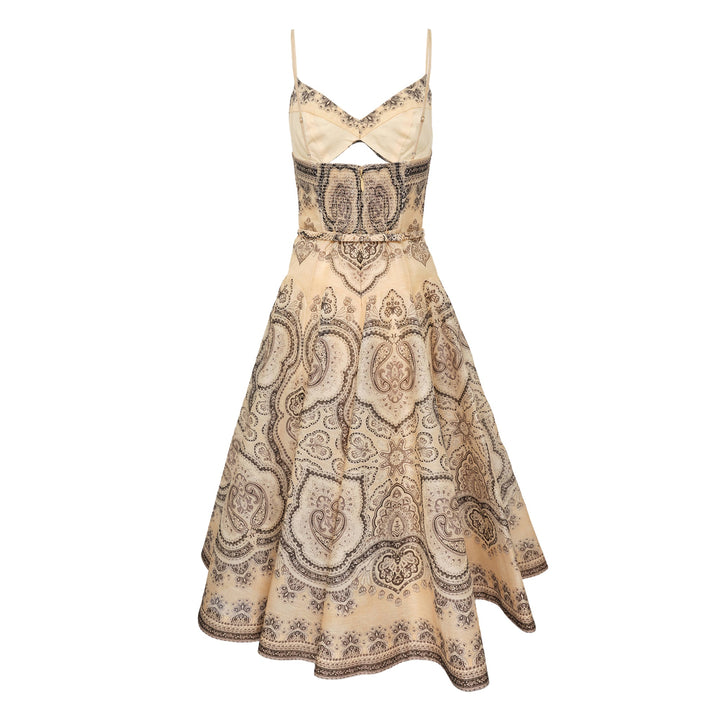 Luna Twist Midi Dress